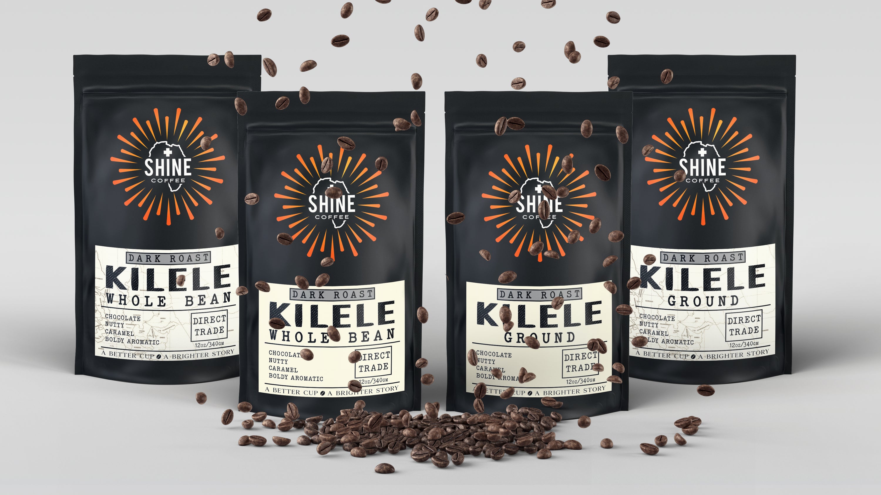 Kilele Dark Roast Whole Bean